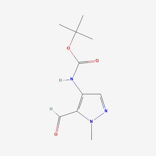 tert-Butyl (5-formyl-1-methyl-1H-pyrazol-4-yl)carbamate