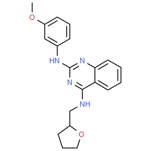 N2-(3-Methoxyphenyl)-N4-((tetrahydrofuran-2-yl)methyl)quinazoline-2,4-diamine