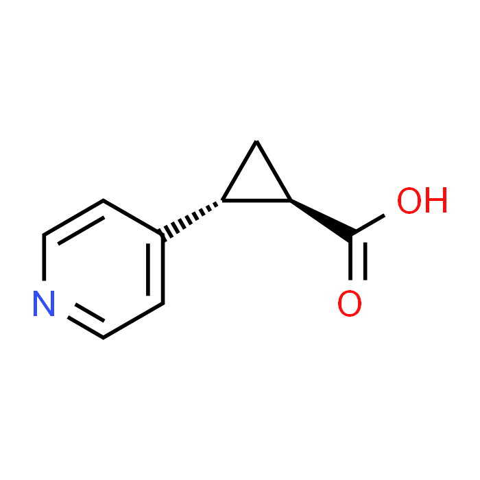 trans-2-(pyridin-4-yl)cyclopropanecarboxylic acid