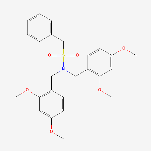 N,N-Bis(2,4-dimethoxybenzyl)-1-phenylmethanesulfonamide