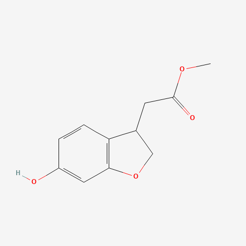 Methyl 2-(6-hydroxy-2,3-dihydrobenzofuran-3-yl)acetate