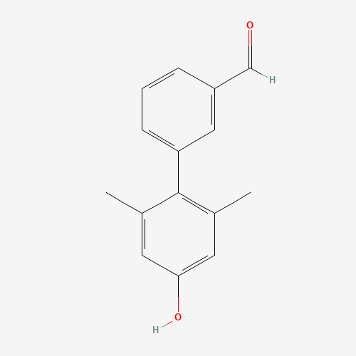 4'-Hydroxy-2',6'-dimethyl-[1,1'-biphenyl]-3-carbaldehyde
