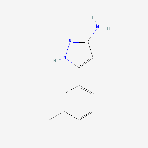 3-(m-Tolyl)-1H-pyrazole-5-carboxamide