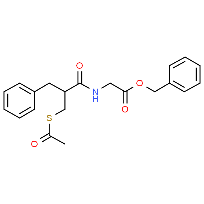 Benzyl 2-(3-(acetylthio)-2-benzylpropanamido)acetate