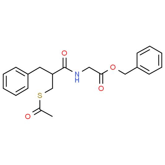 Benzyl 2-(3-(acetylthio)-2-benzylpropanamido)acetate