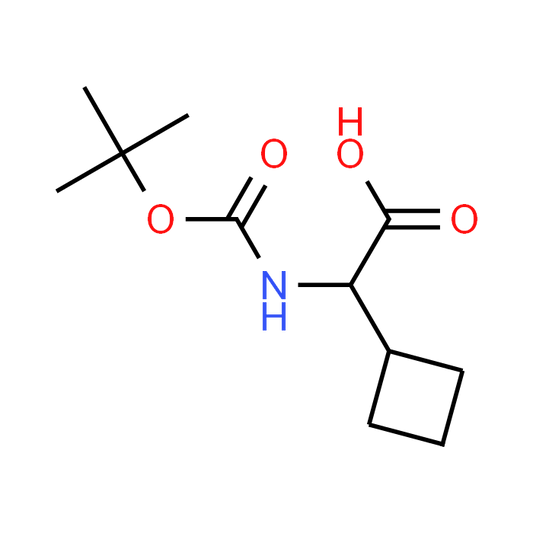 2-((tert-Butoxycarbonyl)amino)-2-cyclobutylacetic acid