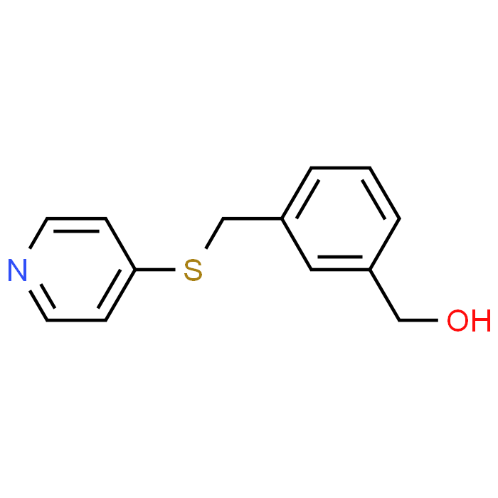 (3-((Pyridin-4-ylthio)methyl)phenyl)methanol