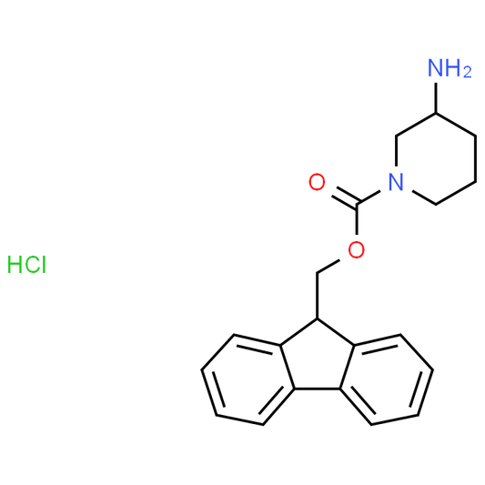 (9H-Fluoren-9-yl)methyl 3-aminopiperidine-1-carboxylate hydrochloride