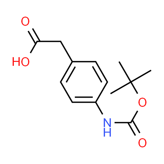 2-(4-((tert-Butoxycarbonyl)amino)phenyl)acetic acid