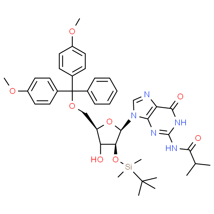 5'-O-DMT-2'-O-iBu-N-Bz-Guanosine