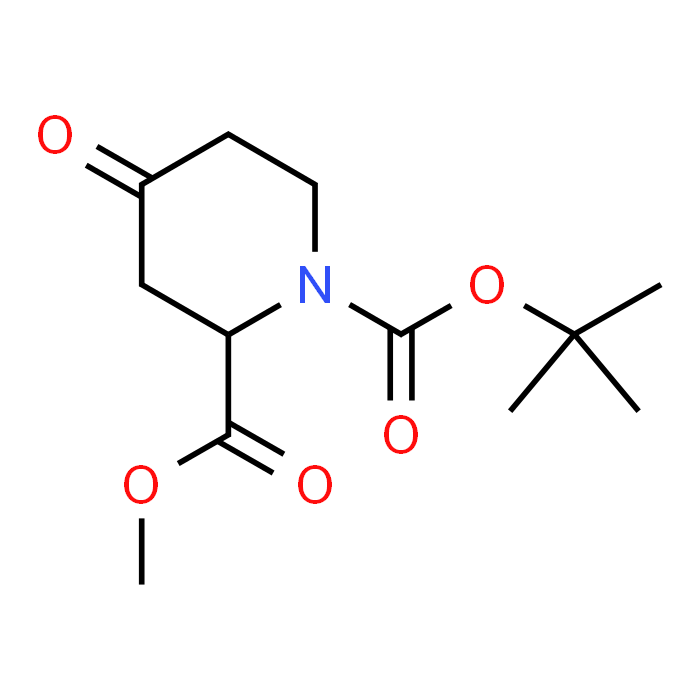 1-tert-Butyl 2-methyl 4-oxopiperidine-1,2-dicarboxylate