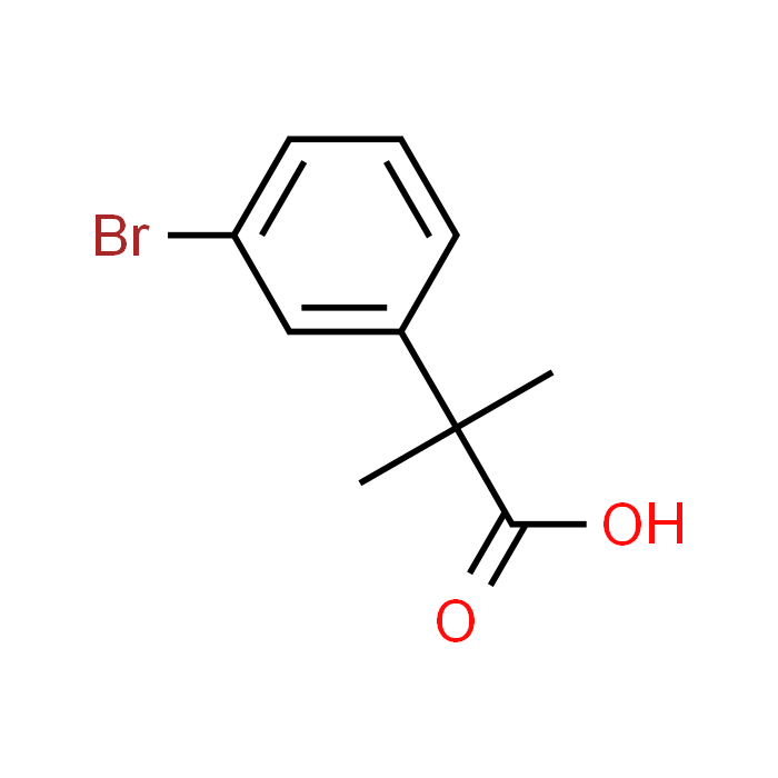 2-(3-Bromophenyl)-2-methylpropanoic acid