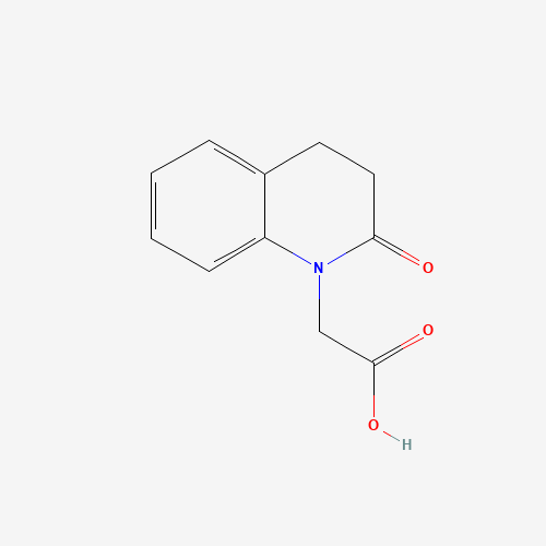 2-(2-Oxo-3,4-dihydroquinolin-1(2H)-yl)acetic acid