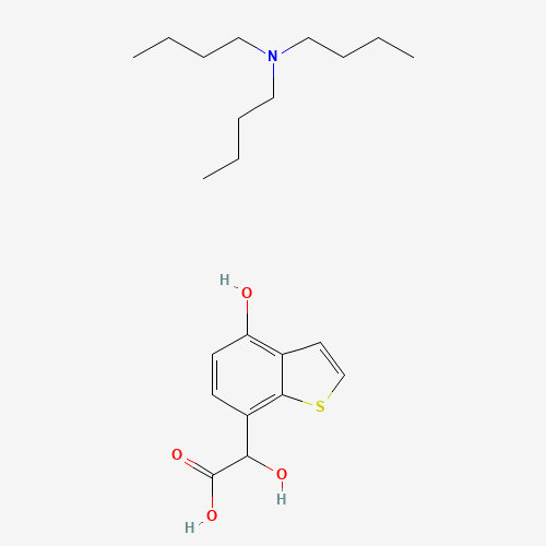 Tributylamine 2-hydroxy-2-(4-hydroxybenzo[b]thiophen-7-yl)acetate
