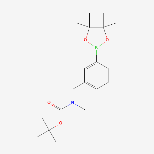 tert-Butyl methyl(3-(4,4,5,5-tetramethyl-1,3,2-dioxaborolan-2-yl)benzyl)carbamate