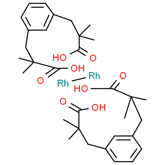 [ CAS No. 819050-89-0 ] Bis[rhodium(α,α,α',α'-tetramethyl-1,3-benzenedipropionic acid)]