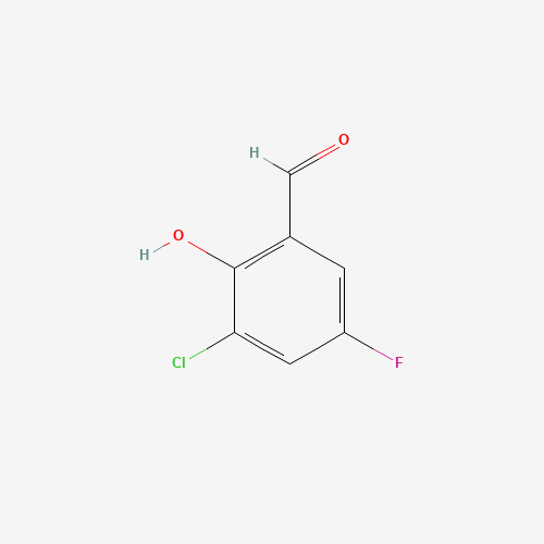 3-Chloro-5-fluoro-2-hydroxybenzaldehyde