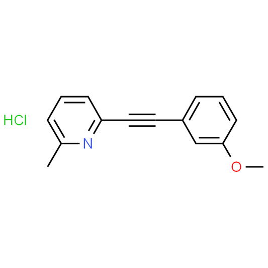 2-((3-Methoxyphenyl)ethynyl)-6-methylpyridine hydrochloride