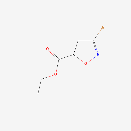 Ethyl 3-bromo-4,5-dihydroisoxazole-5-carboxylate