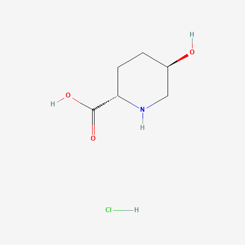 (2S,5R)-5-Hydroxypiperidine-2-carboxylic acid hydrochloride