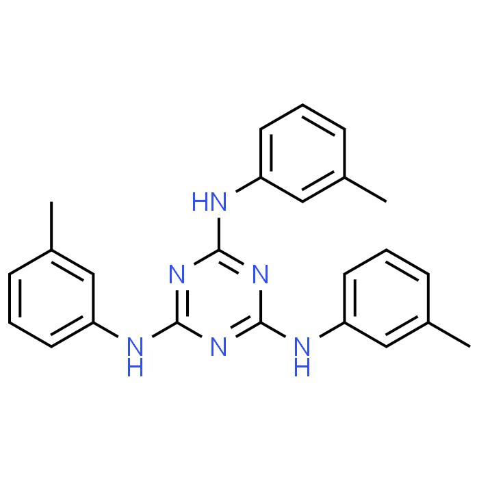 N2,N4,N6-tri-m-tolyl-1,3,5-Triazine-2,4,6-triamine