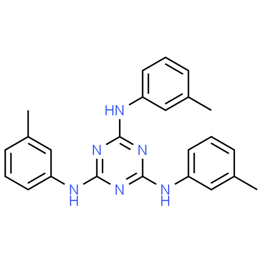 N2,N4,N6-tri-m-tolyl-1,3,5-Triazine-2,4,6-triamine