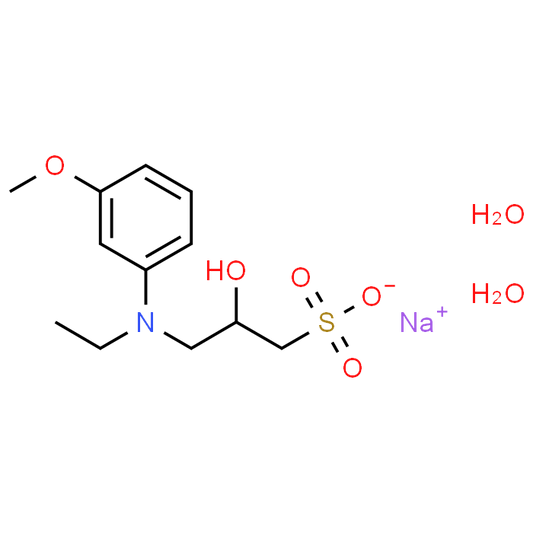 Sodium 3-(ethyl(3-methoxyphenyl)amino)-2-hydroxypropane-1-sulfonate