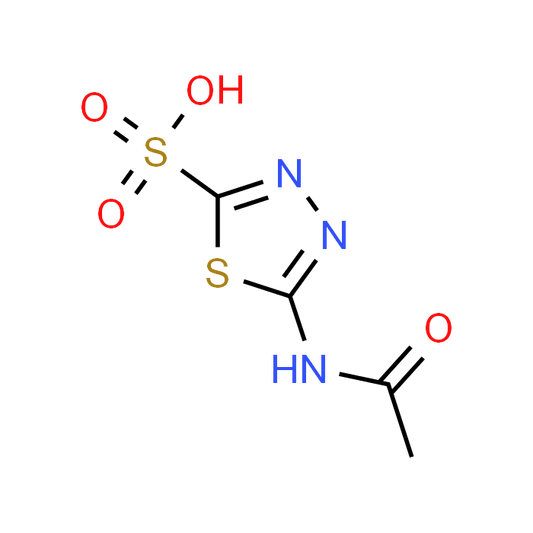 5-Acetamido-1,3,4-thiadiazole-2-sulfonic acid