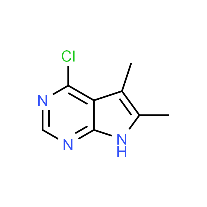 4-Chloro-5,6-dimethyl-7H-pyrrolo[2,3-d]pyrimidine
