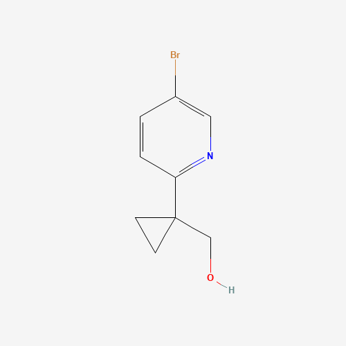 (1-(5-Bromopyridin-2-yl)cyclopropyl)methanol