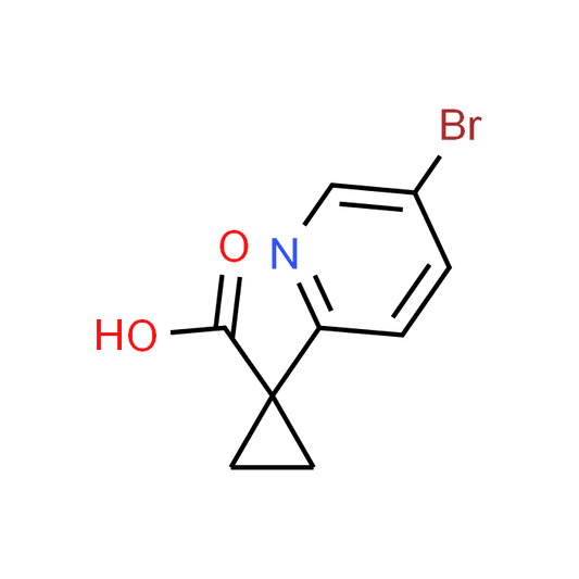 1-(5-Bromopyridin-2-yl)cyclopropanecarboxylic acid