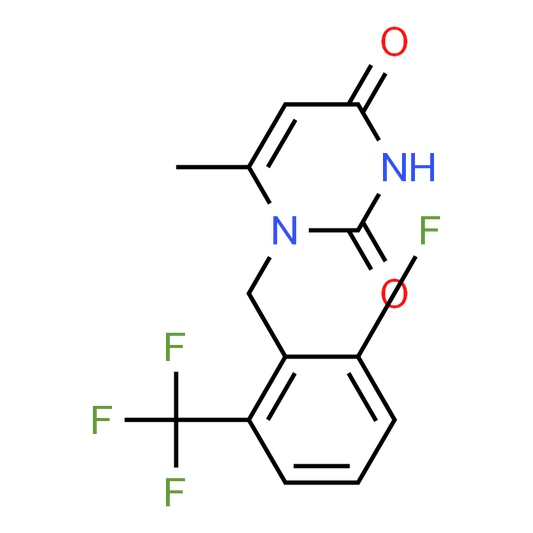 1-(2-Fluoro-6-(trifluoromethyl)benzyl)-6-methylpyrimidine-2,4(1H,3H)-dione