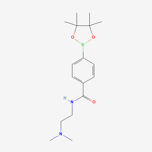 N-(2-Dimethylaminoethyl)-4-(4,4,5,5-tetramethyl-1,3,2-dioxaborolan-2-yl)benzamide