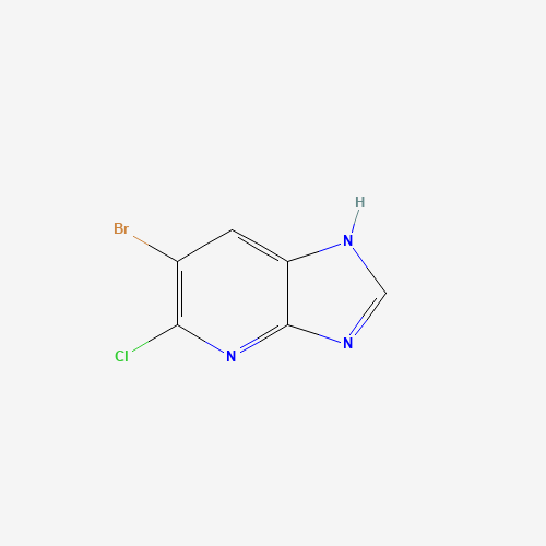 6-Bromo-5-chloro-1H-imidazo[4,5-b]pyridine