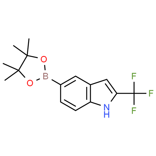 5-(4,4,5,5-Tetramethyl-1,3,2-dioxaborolan-2-yl)-2-(trifluoromethyl)-1H-indole