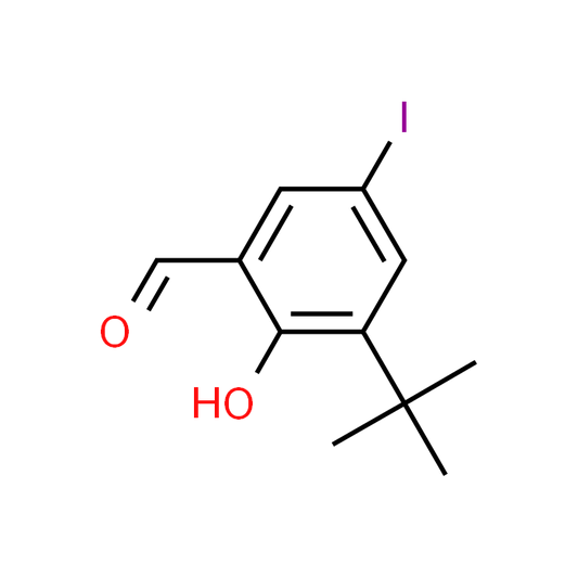 3-(tert-Butyl)-2-hydroxy-5-iodobenzaldehyde