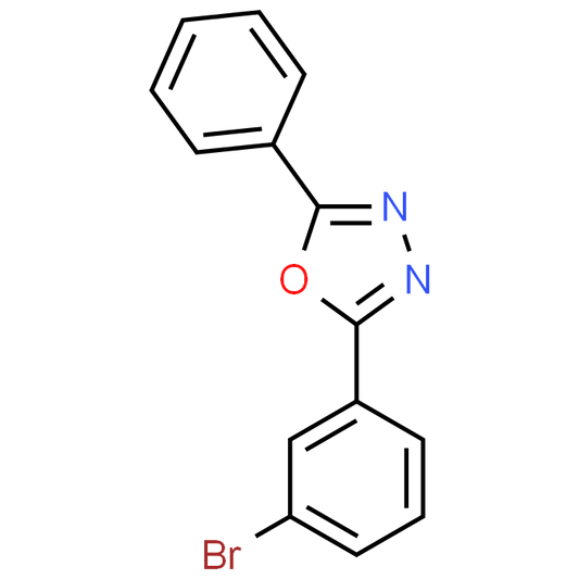 2-(3-Bromophenyl)-5-phenyl-1,3,4-oxadiazole