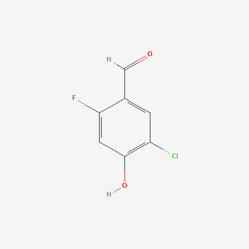 5-Chloro-2-fluoro-4-hydroxybenzaldehyde