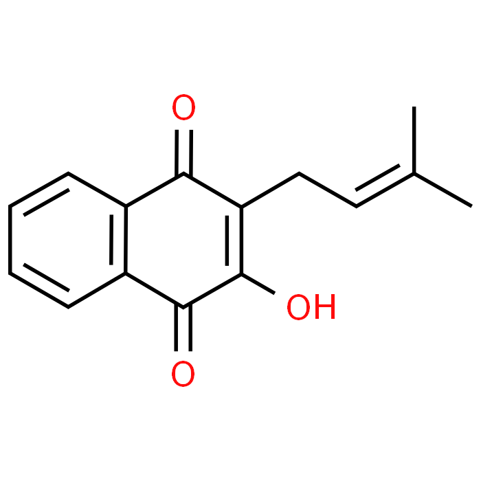 2-Hydroxy-3-(3-methylbut-2-en-1-yl)naphthalene-1,4-dione