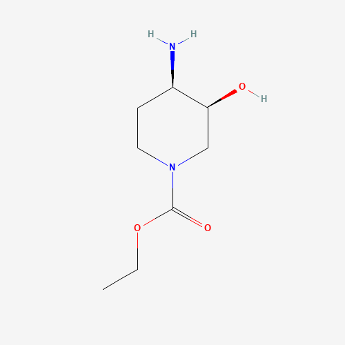 (3R,4S)-rel-Ethyl 4-amino-3-hydroxypiperidine-1-carboxylate