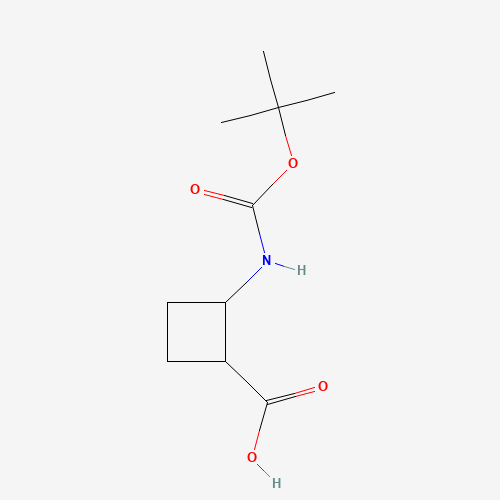 2-((tert-Butoxycarbonyl)amino)cyclobutane-1-carboxylic acid - Achmem