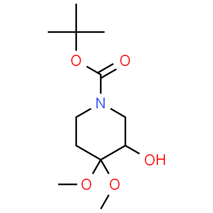 tert-Butyl 3-hydroxy-4,4-dimethoxypiperidine-1-carboxylate