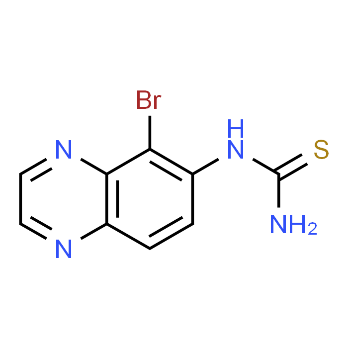 1-(5-Bromoquinoxalin-6-yl)thiourea