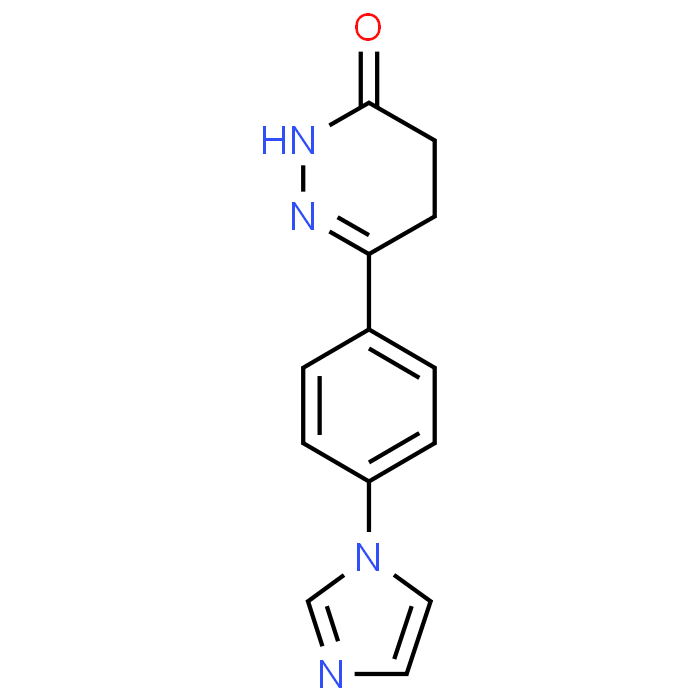 6-(4-(1H-Imidazol-1-yl)phenyl)-4,5-dihydropyridazin-3(2H)-one