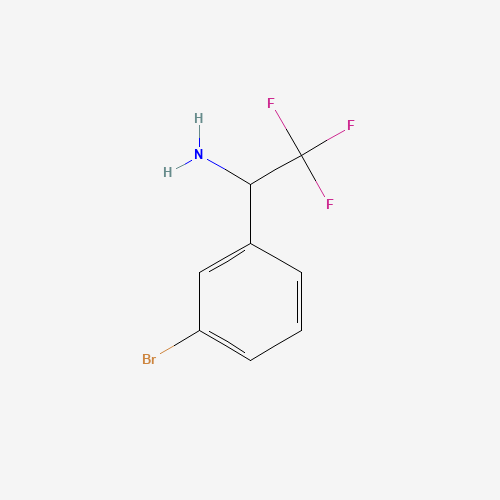1-(3-Bromophenyl)-2,2,2-trifluoroethanamine