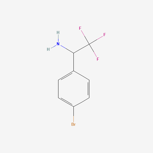 1-(4-Bromophenyl)-2,2,2-trifluoroethanamine