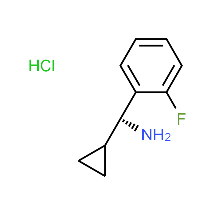 (S)-Cyclopropyl(2-fluorophenyl)methanamine hydrochloride