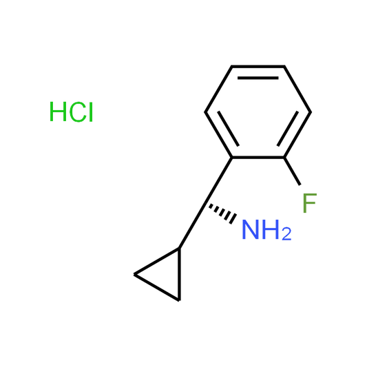 (S)-Cyclopropyl(2-fluorophenyl)methanamine hydrochloride