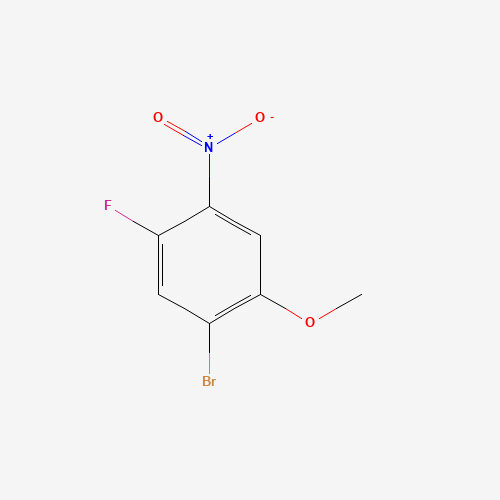 1-Bromo-5-fluoro-2-methoxy-4-nitrobenzene