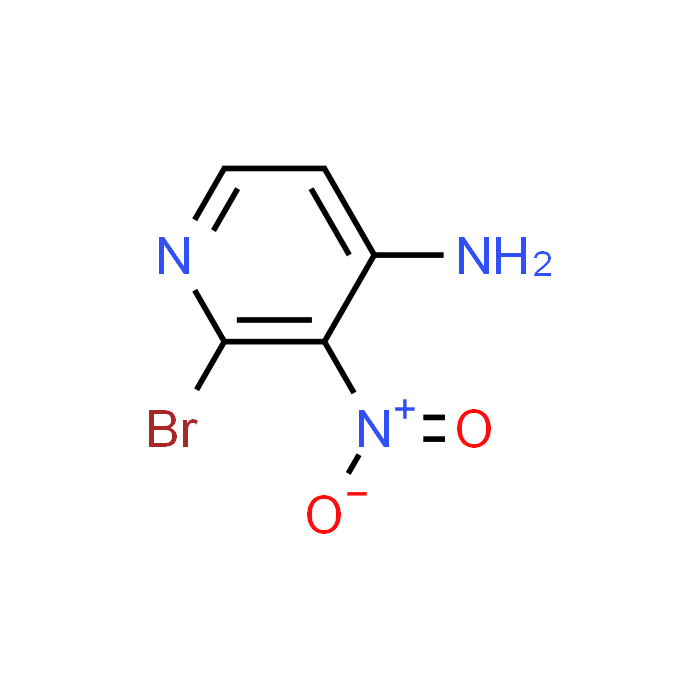 2-Bromo-3-nitropyridine-4-amine